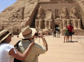 06.12.2018, Первые туристы прибыли в Египет через Израиль