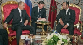 15.03.2016, Путин встретился с королем Марокко