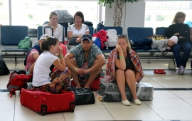 24.09.2018, Рейс с туристами РФ на сутки задержался в Тунисе
