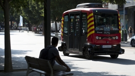 12.09.2018, В Каталонии запустили автобус без водителя