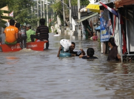 12.01.2017, Число жертв наводнения в Таиланде возросло до 31