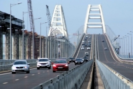 03.12.2018, 3,3 млн машин проехали по Крымскому мосту