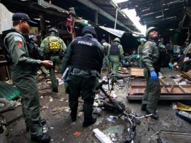 23.01.2018, На рынке в Таиланде взорвалась бомба