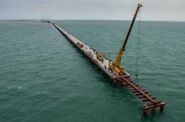 05.07.2017, Мост в Крым построен более чем наполовину