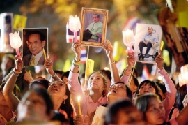 31.10.2017, В Таиланде завершился годовой траур по королю
