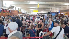 13.07.2021, В Шереметьево второй день сохраняются очереди