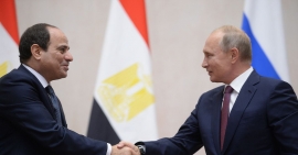 30.04.2019, Путин обсудил чартеры с президентом Египта 
