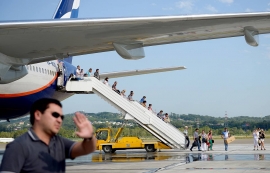 29.07.2019, Самолет вынужденно сел в Симферополе