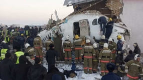 27.12.2019, В Казахстане потерпел крушение самолет
