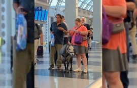 02.09.2019, Пассажирка в США взяла с собой на борт пони