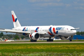 13.03.2019, AZUR air ввела в эксплуатацию 2 самолет Boeing 777