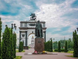 Kursk, city tour