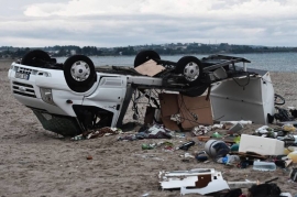 12.07.2019, 6 туристов погибли во время шторма в Греции