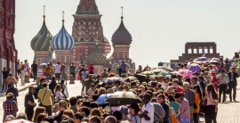 10.08.2019, Откуда в Россию приезжает больше всего туристов