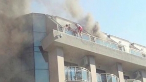 08.07.2021, В Анталии загорелся 5-звездочный отель