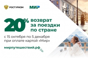 25.01.2022, Первые итоги программы «Кешбэк за поездки по России»