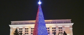 29.12.2020, Города России, в которых установили самые высокие елки