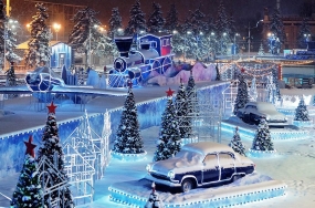 23.11.2021, ВДНХ начали готовить к Новому году
