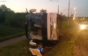 24.05.2021, Два человека пострадали в ДТП на трассе М-10