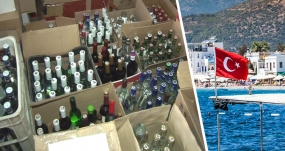 05.07.2021, В Анталии начали гнать паленый виски для туристов