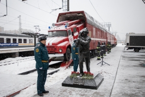 17.12.2021, Музейный комплекс ''Пожарный поезд'' открылся в Туле